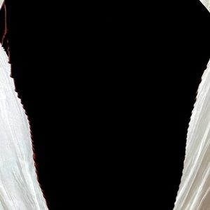 Beautiful chocolate brown dress layers of material spaghetti straps J S size 6